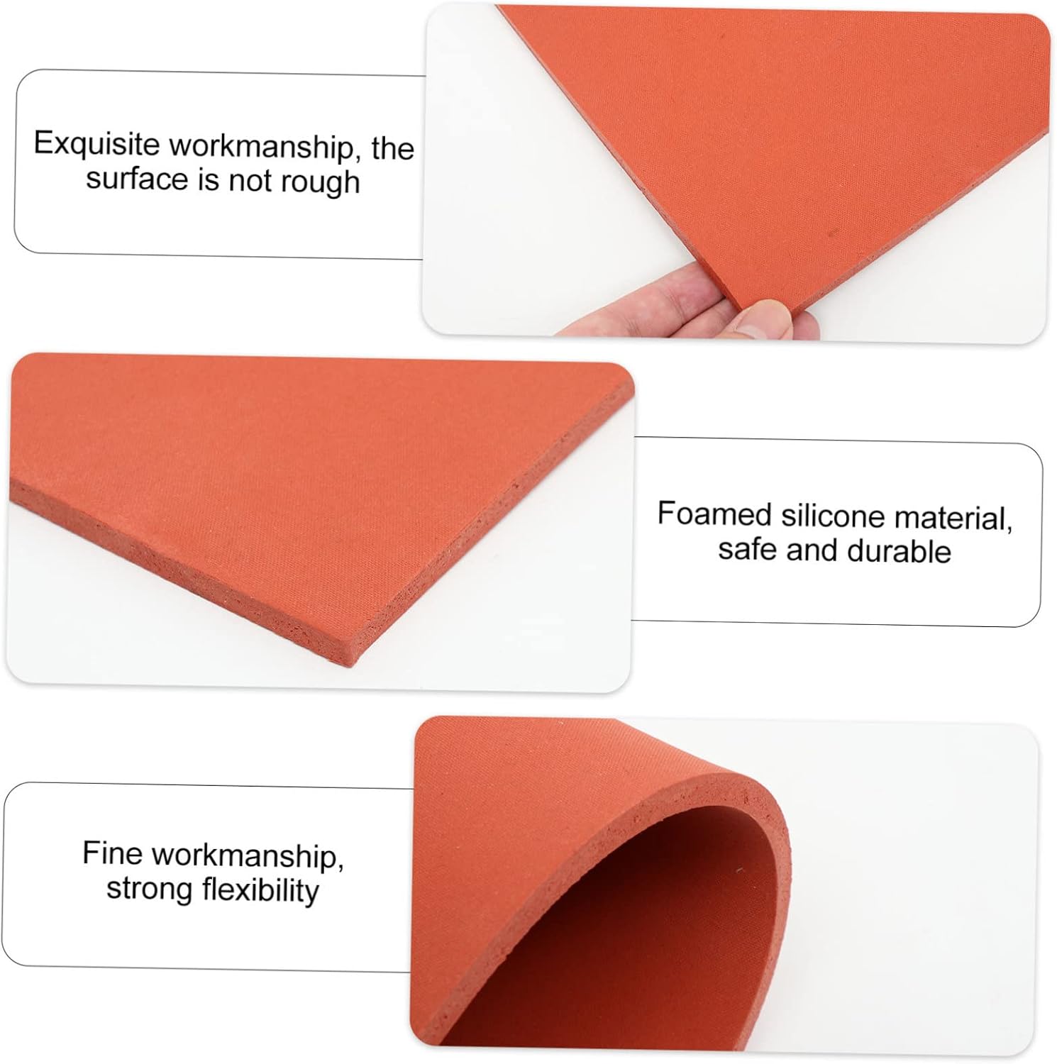 Silicone Heat Press Pad for Arts Sewing Wear Resistant Insulation Mat