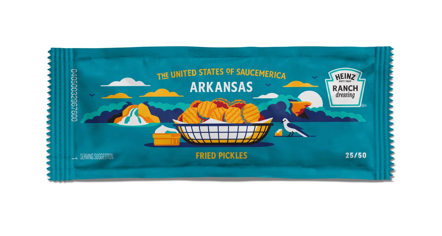 Heinz Ranch Single Serve Packet (0.42 Oz Packets, Pack of 200) : Everything Else