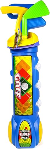 Miniatura 5 de Juego de carrito de golf de juguete para interiores, color azul de 3 a 8 años