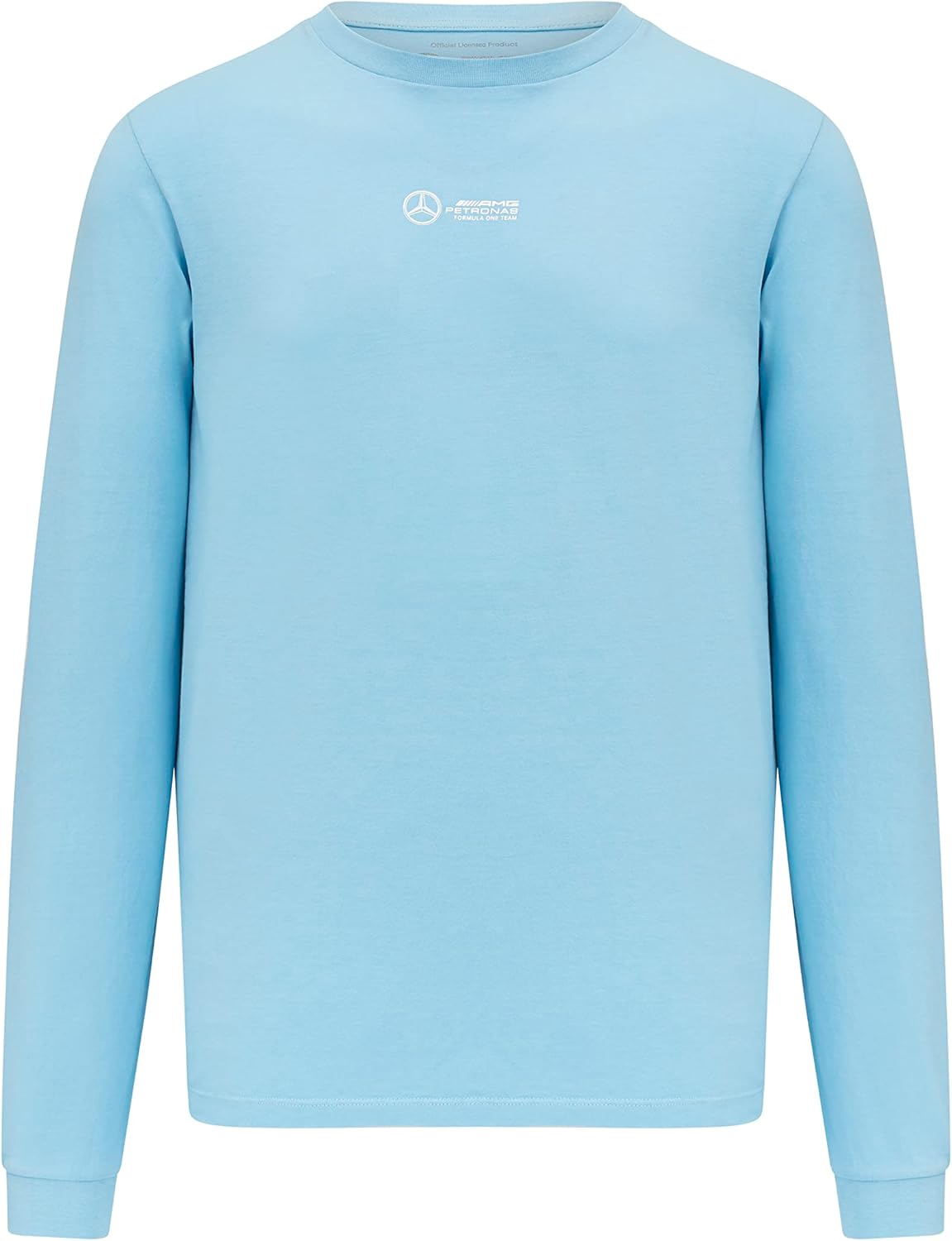 Mercedes AMG Petronas Formula One Team - Retro Long Sleeve T-Shirt - Blue - Size: XL