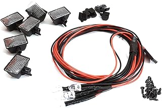 Integy RC Model C30270 Realistic Spot Light (6) Set w/ LED for 1/10 & 1/8 Scale