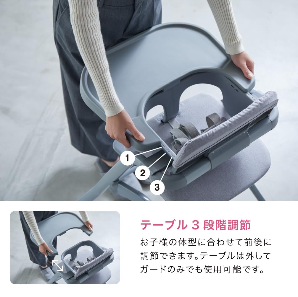 Amazon | KATOJI(カトージ) ハイチェア グラスホッパー(ブラック