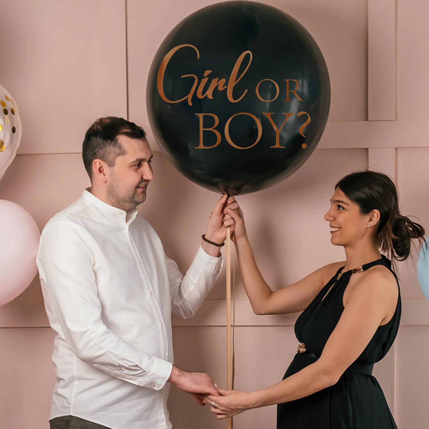 Girl or Boy Gender Reveal Decal - Image 4
