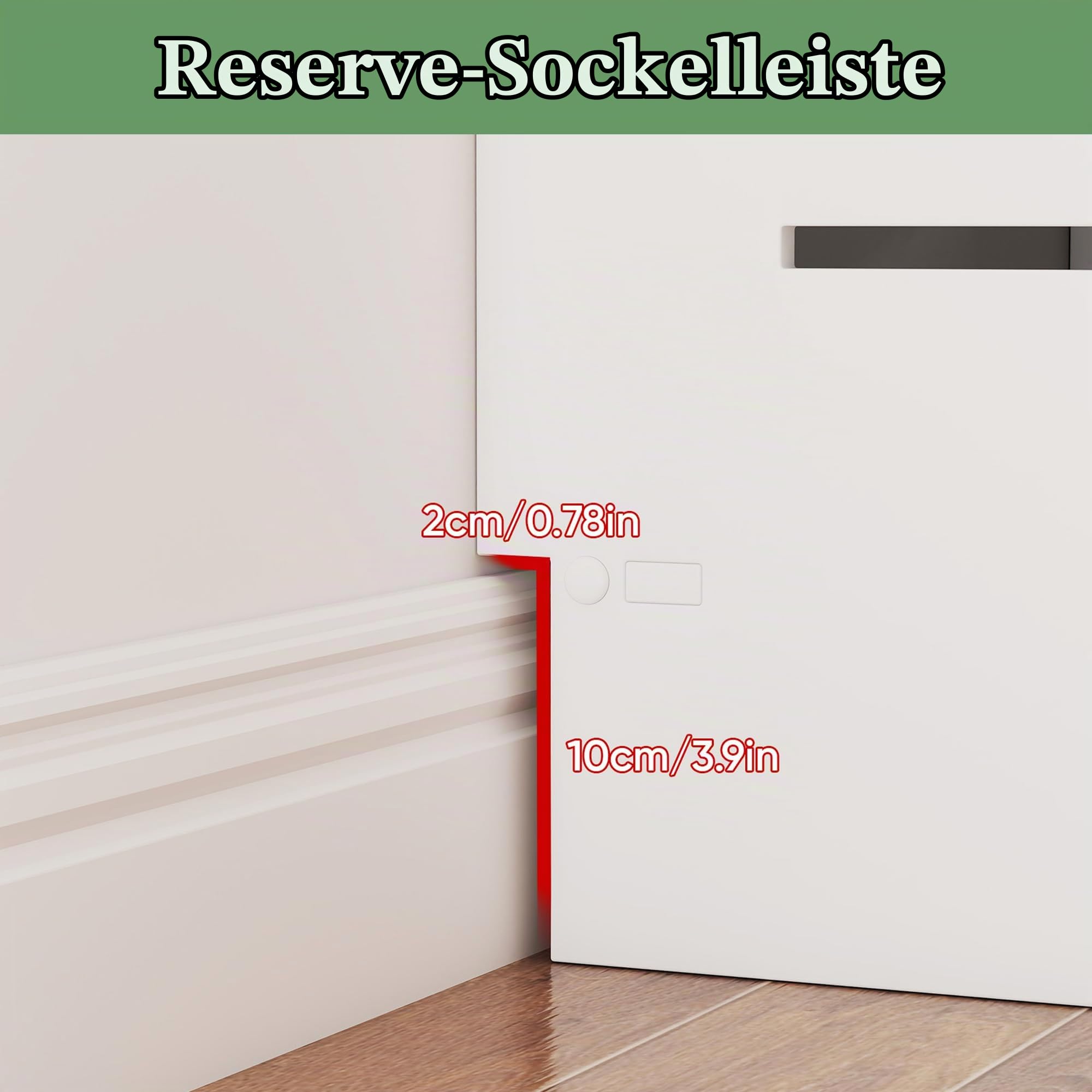 bimiti WiFi Router Aufbewahrungsbox, Weißer PVC Schrank Zweistöckiger | 70x25x50cm für elektronische Geräte/Multimediaanlagen, Stabiler Standfuß
