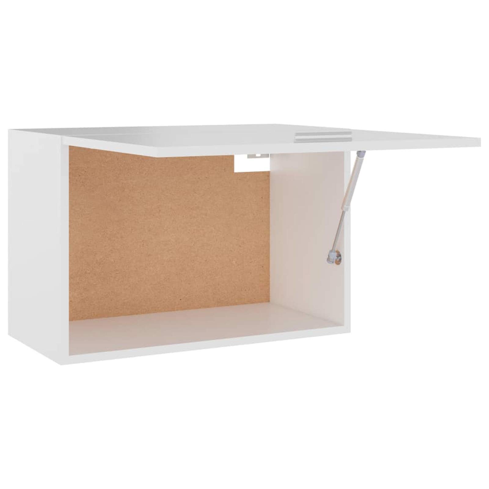 ZEYUAN Armario Colgante de Cocina, Mueble Auxiliar, Módulos de Despensa, Mueble de Pared, Madera Contrachapada 60x31x40 cm