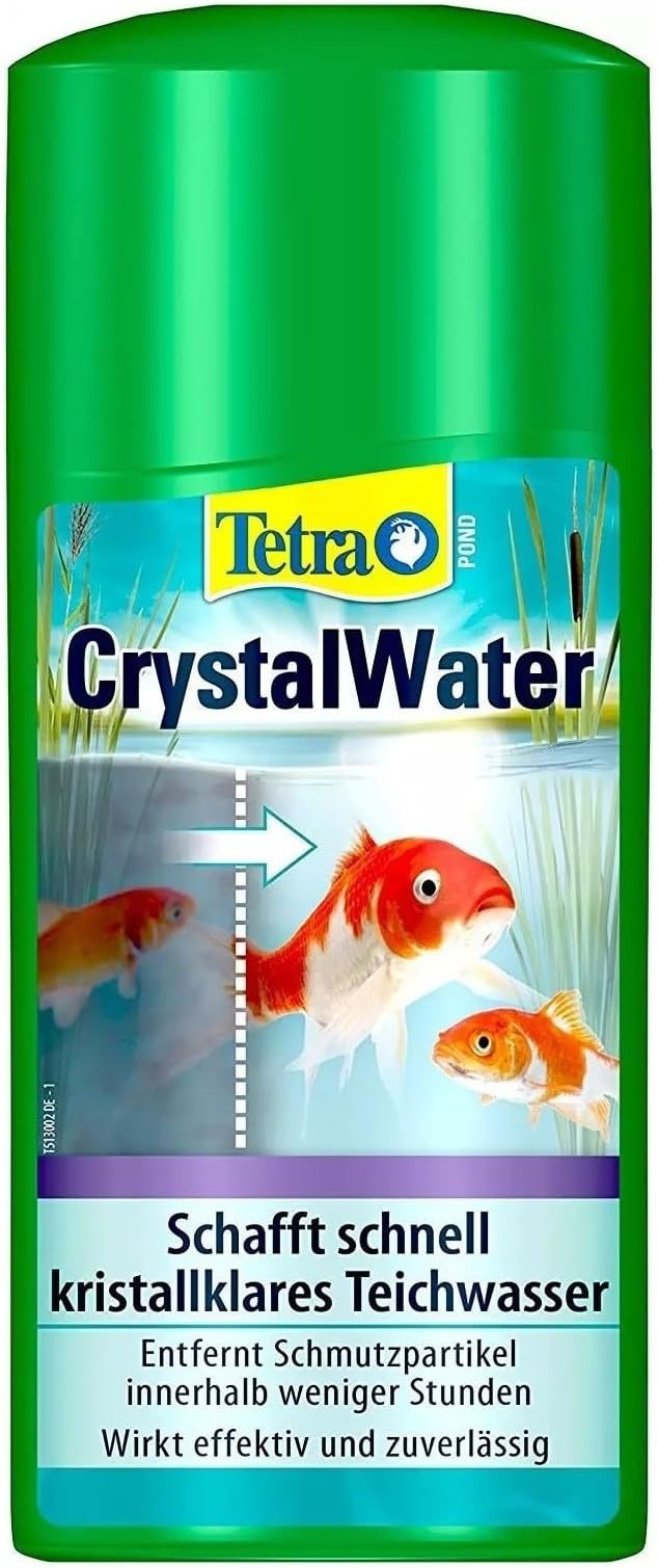 Tetra Pond Crystal Water, Effectively Clears Dirty Pond Water, 500 ml