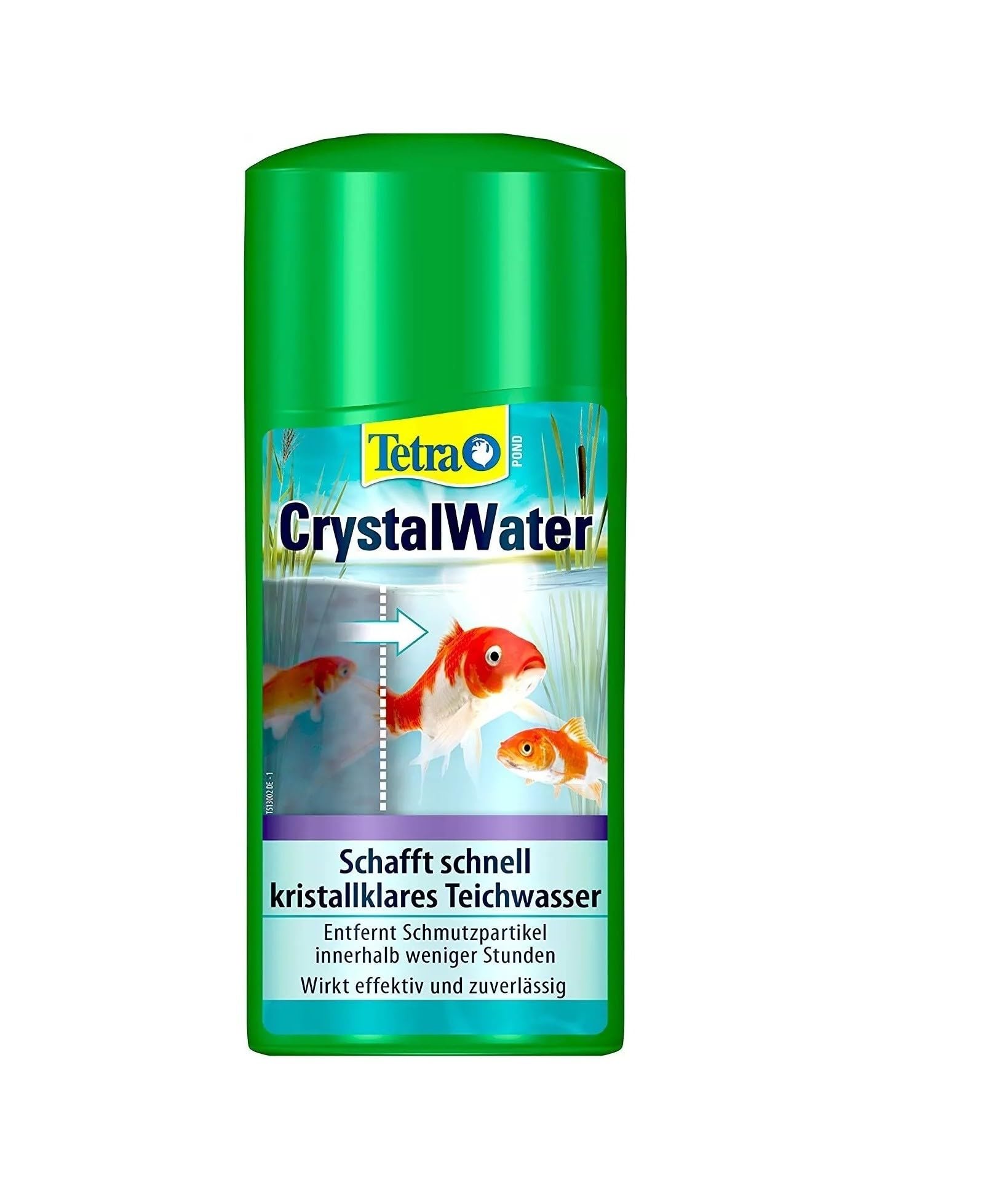 Tetra Pond Crystal Water, Effectively Clears Dirty Pond Water, 500 ml
