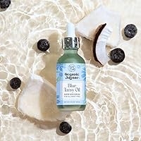 Vista 2 de Organic Jaguar Blue Tansy Super Skin - Suero facial hidratante nocturno, aceite facial con aceite de jojoba e ingredientes hidratantes para apoyar