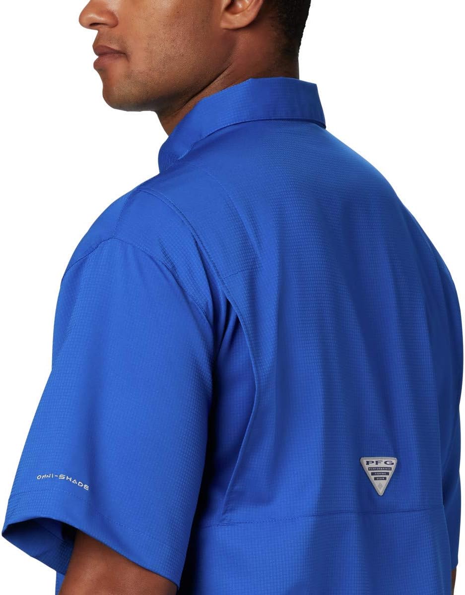 Columbia NCAA Mens Big & Tall Collegiate Tamiami Short Sleeve Shirt