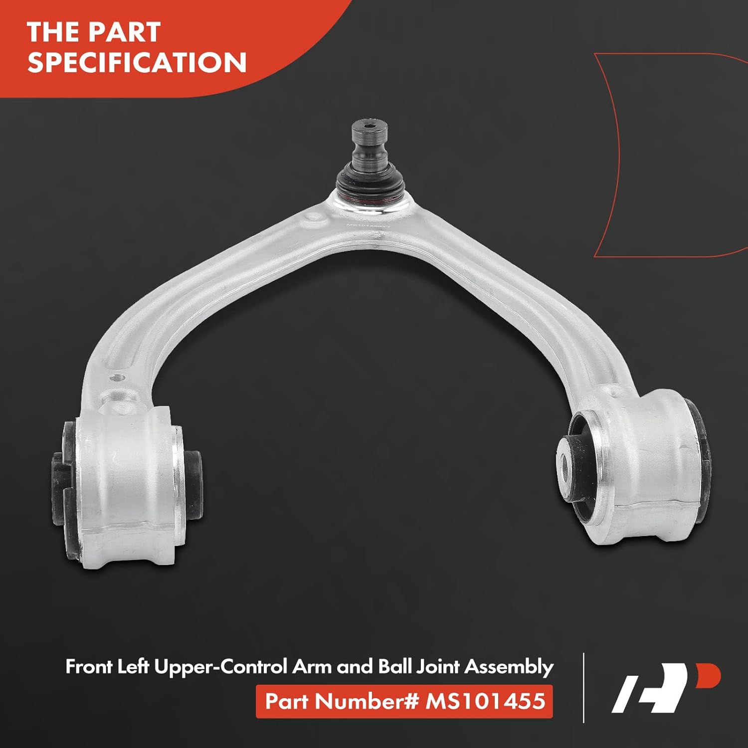 A-Premium 2 x Front Upper Control Arm with Ball Joint Compatible with Mercedes-Benz S400, S400L, S450, S450L, S500, S500L, S550, S550e, S560, S560e, S560L, S600, S600L, Maybach S550 S560 S600 S650