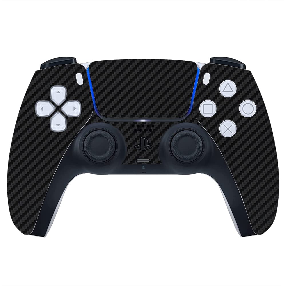 GADGETSWRAP Premium Material Skin Sticker Decal Compatible with PS5 Controller - Black Carbon (B0B1HCGGM5) Amazon Price History, Amazon Price Tracker