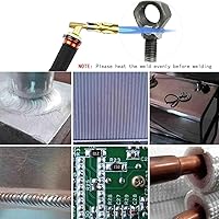 Vista 5 de Varilla de soldadura universal de baja temperatura, alambre de soldadura universal de metal de 1.6 mma, alambre de soldadura de núcleo de fundente