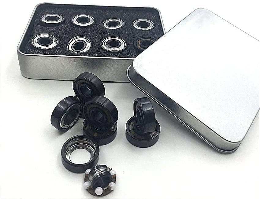 16 Roulements Céramique ABEC-11 Pour Skateboard – Série 608, 6 Billes, Dimensions 22x8x7 Mm - 3