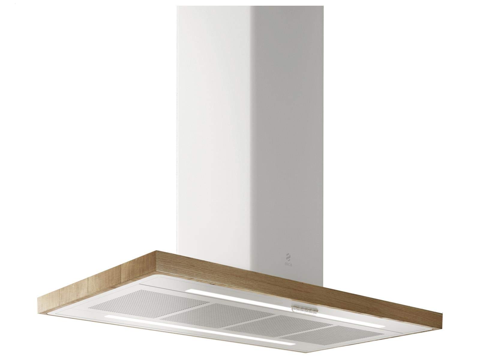 Elica PRF0120967 Sospeso Bianco, Legno 757m³/h A+ cappa aspirante