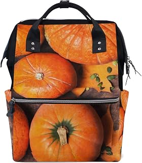 Pumpkin Leave - Mochila para mujer, color amarillo