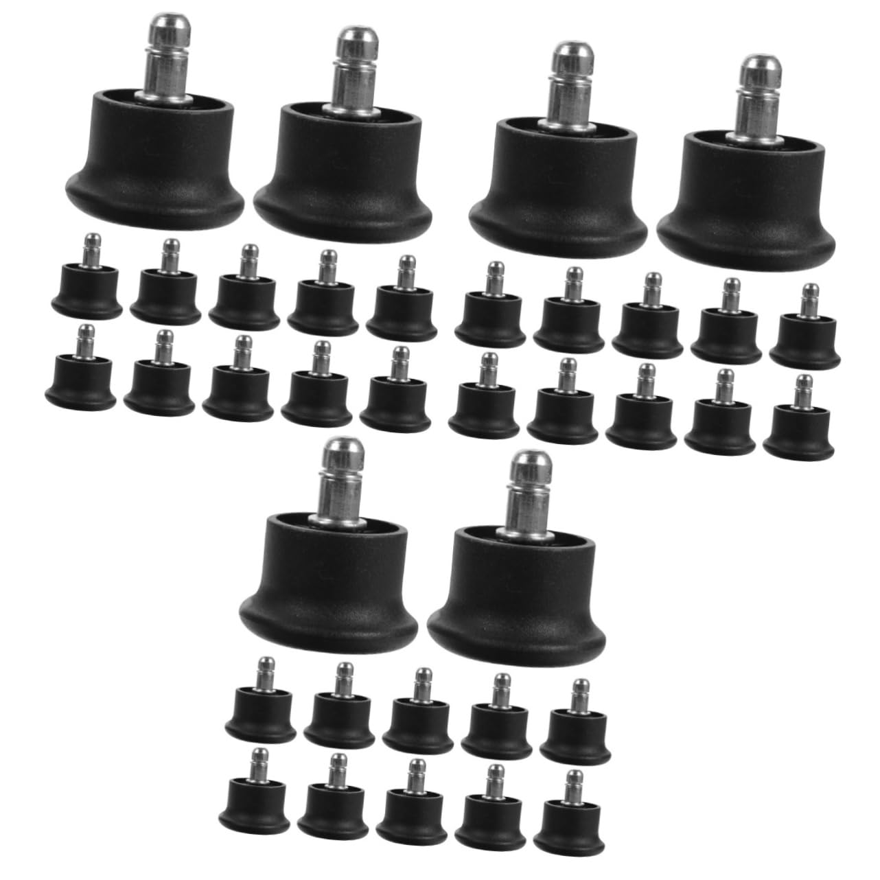 Remplacements de chaise pieds fixes Operitacx pour stopper les mouvements de roue