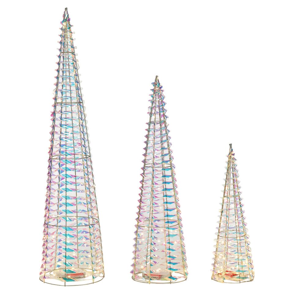 Maison Exclusive - Albero di Natale a Cono 240 LED per Interni Esterni 118x180 cm | Leroy Merlin