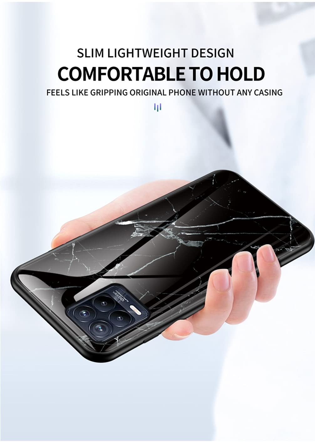 Cover Custodia Morbida Silicone per realme 8 4G /8PRO (6.4