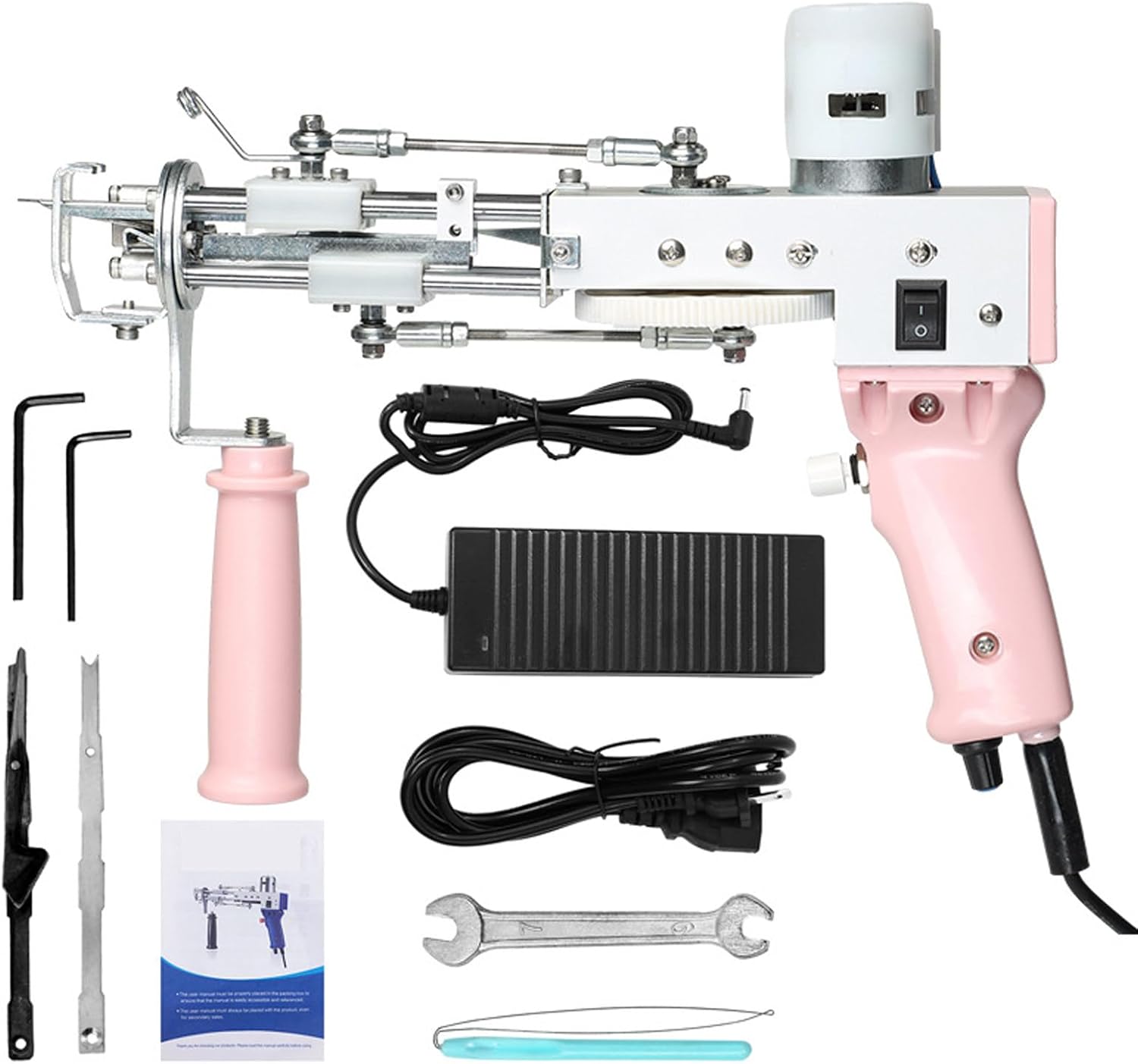 値下げ！電動タフティングガン バリカンセット ラグ作り パンチ