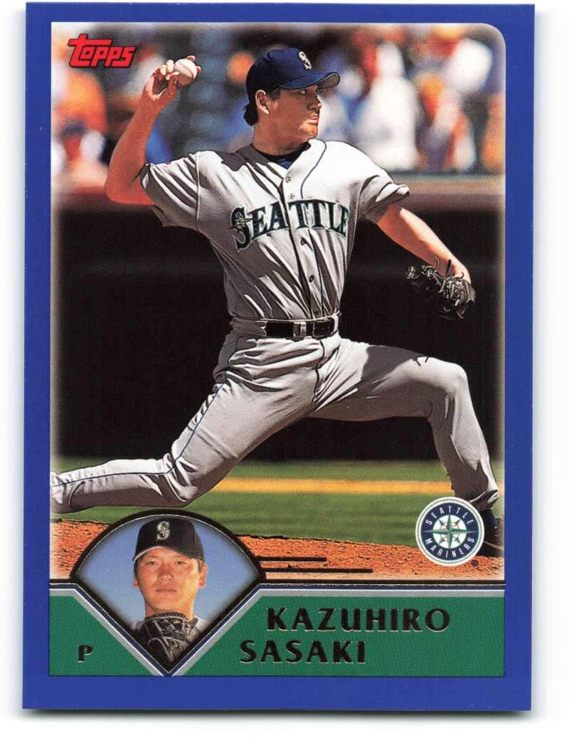 Amazon.com: 2003 Topps #261 Kazuhiro Sasaki NM-MT Seattle Mariners