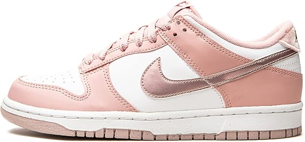 Amazon.com | Nike Youth Dunk Low (GS) DO6485 600 Pink Velvet - Size 4.5Y | Basketball