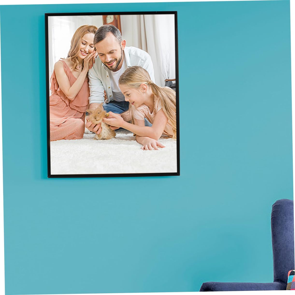 Aluminum Picture Frame Wall-mount Metal Frame for Photos Posters and Artwork Minimalist Design and Lightweight for Decor