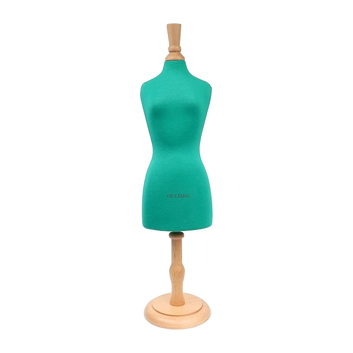 Buy DELIANG Mini Female Dress Form Mannequin,Fully Pinnable Pattern