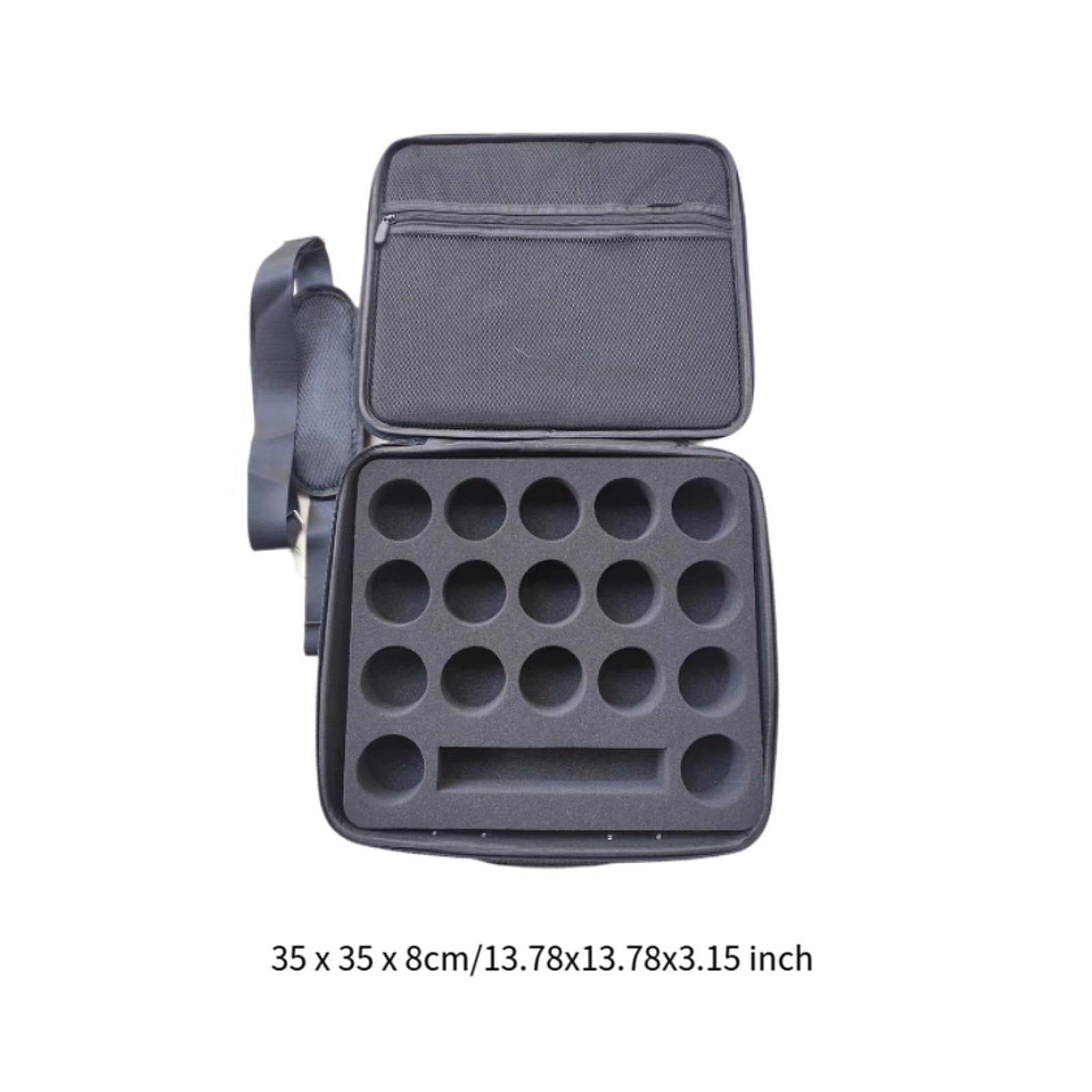 Étui pour Boules de Billard Sac de Rangement pour Billard Boîte de Transport pour Balles Billard Organisateur avec Bandoulière pour Transporter Ranger Organiser