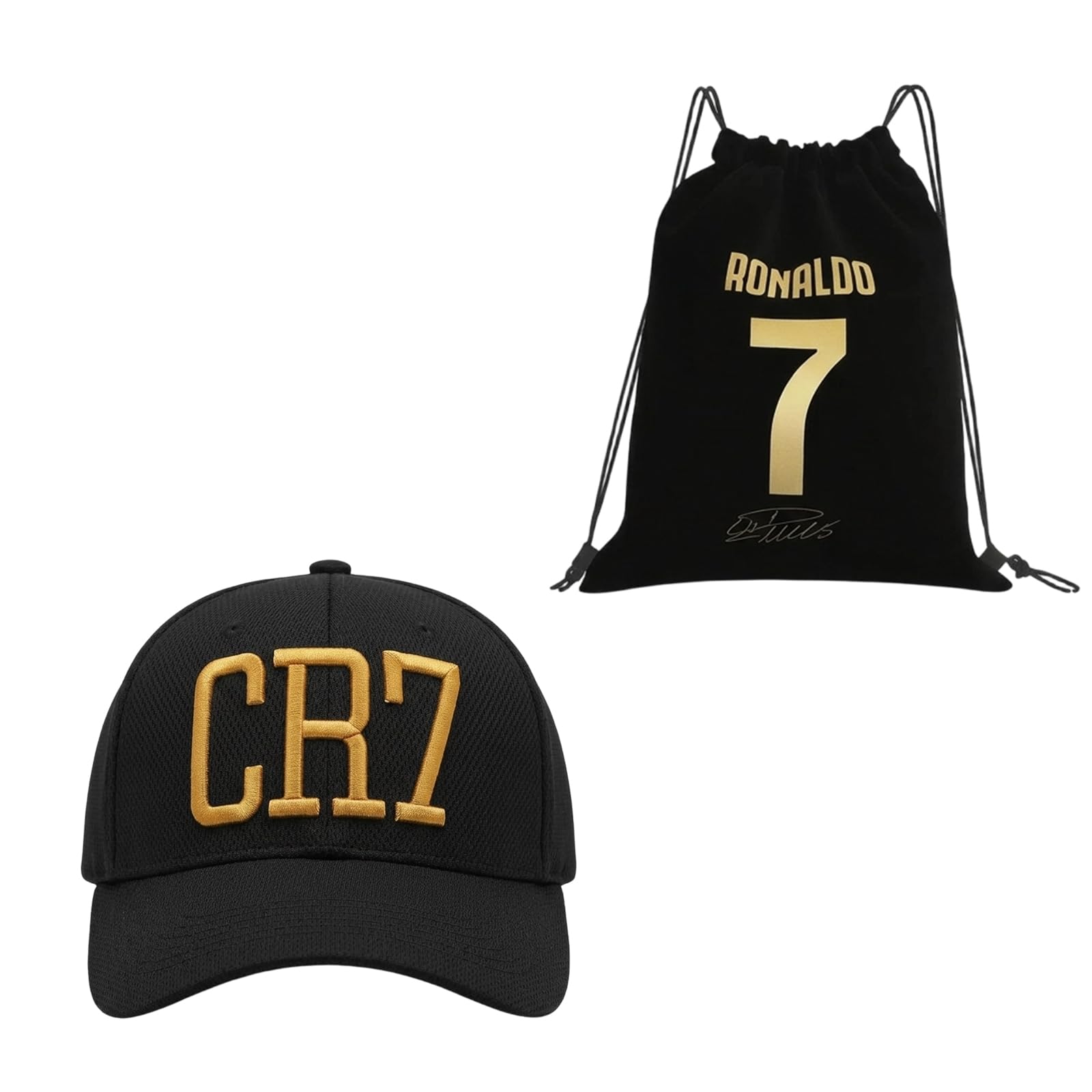 JNGTKL Football Gifts for Teens, Professional Kits & Match-Ready Gear with Drawstring Bag and Baseball Cap Set, Durable Kits, Stylish Teen Uniforms for Training and Matches