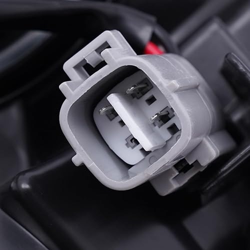 Miniatura 9 de OUKANNG - Para 2009 2010 2011 2012Toyota Rav4 Rav-4 halógeno faro delantero izquierdo lado del conductor montaje montaje carcasa cromo lente