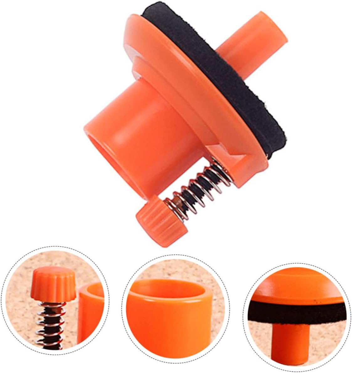 Orange Plastic Hi Hat Cymbal Support Stand Seat WC30A Drum Parts