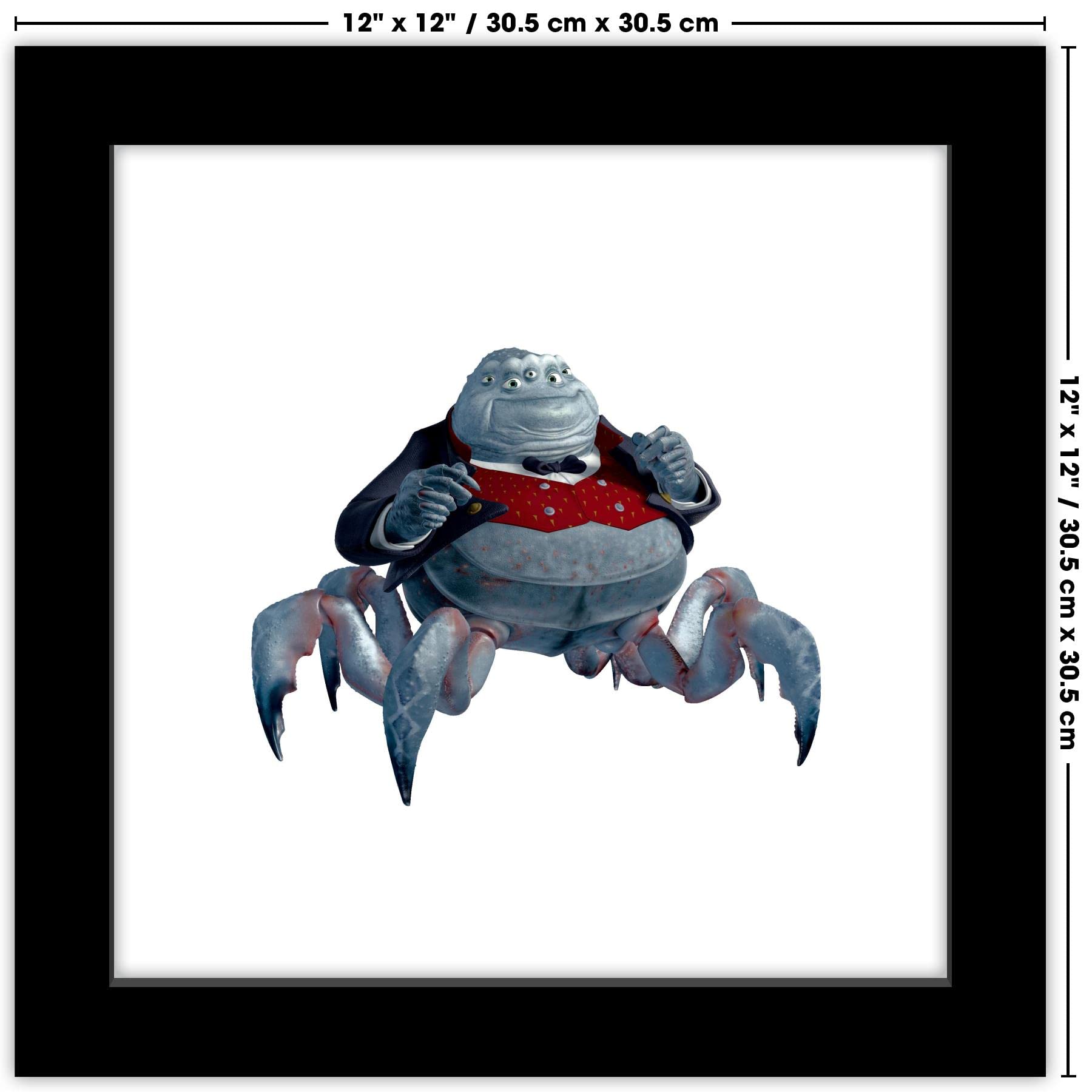 Amazon.com: Trends International Gallery Pops Disney Pixar Monsters Inc. -  Henry J. Waternoose III Wall Art Wall Poster, 12" x 12", Black Framed  Version: Posters & Prints