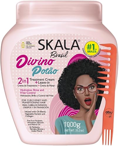 Skala Expert Divino Potão Hair Care, 1000g - Brazilian Treatment Cream - Sulfate