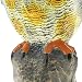 PrimeMatik - Ahuyentador de Aves Tipo Estatua búho con Ojos Reflectantes 40cm...