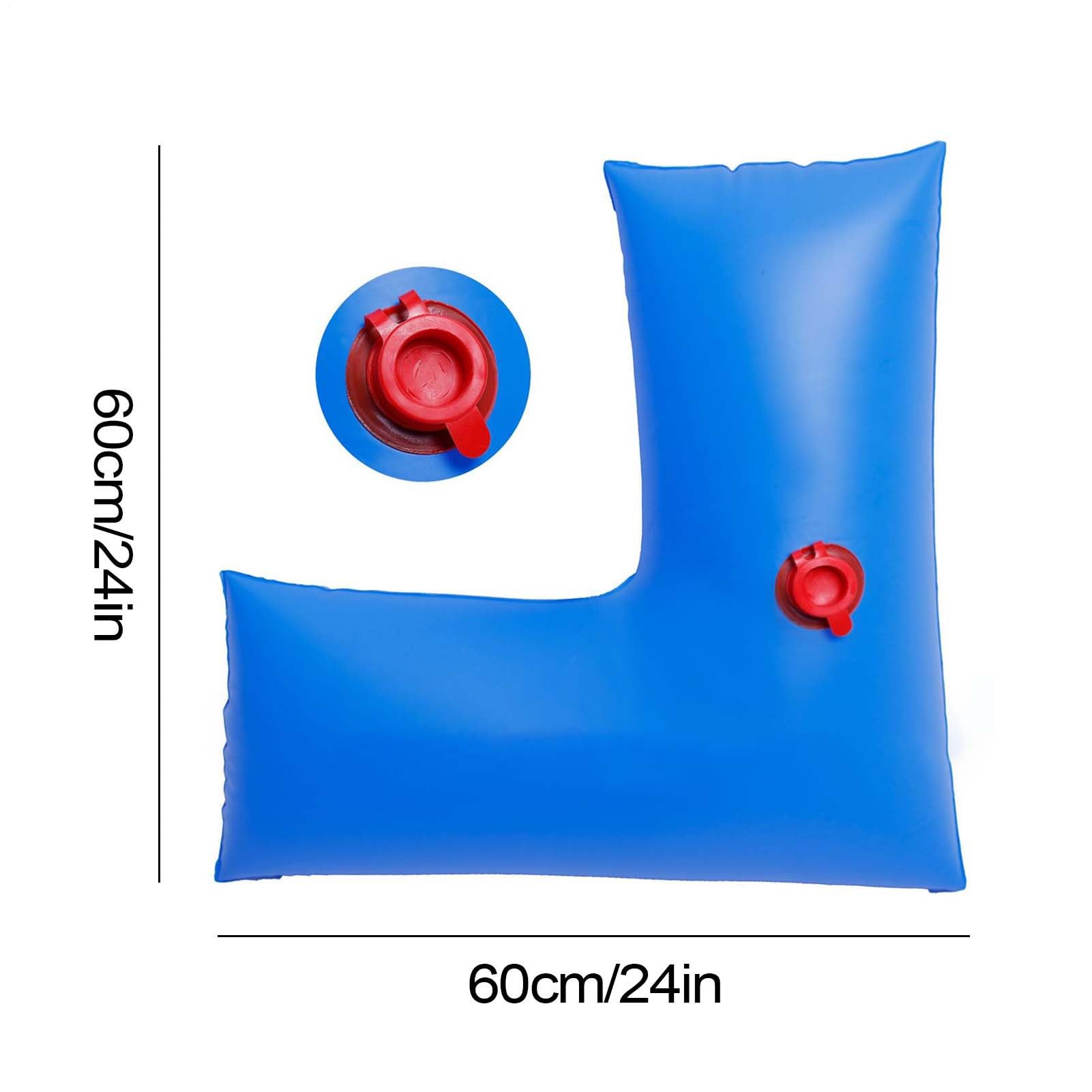 Sacs d'eau pour Bâche De Piscine - Tubes Hivernaux à Renforcés | 4 Pièces Résistants au Froid pour Camping Spa Jardin Piscine Extérieur