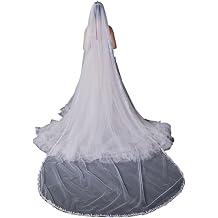 Wedding Veil Short Leaf Vine Applique Edge Plain Bridal Veils 1 Laye Elegant Wedding Accessories