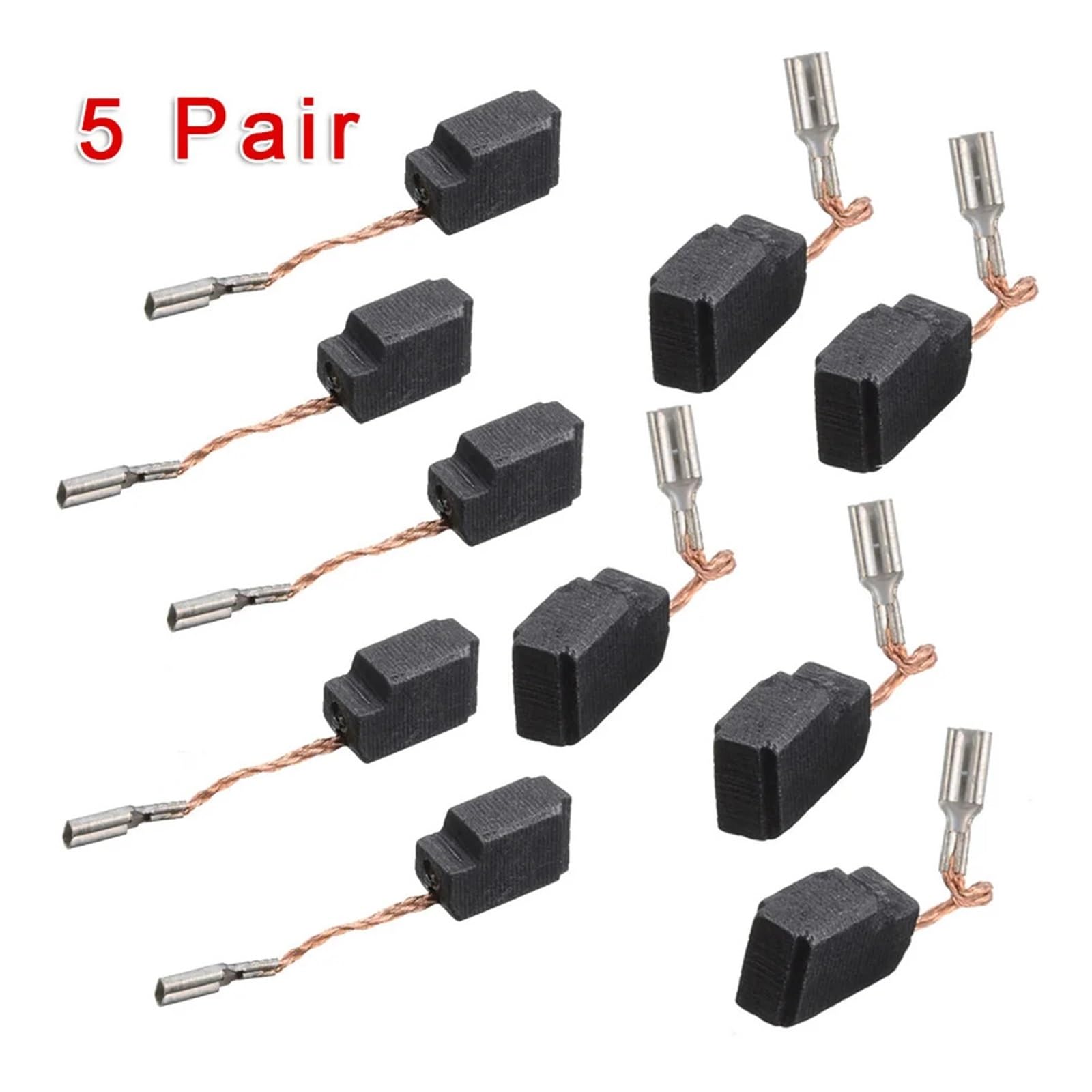 10 pezzi di spazzole di carbone D28110 D28112 D28402 DWE46151, spazzole di carbone for motore, accessori for trapano elettrico
