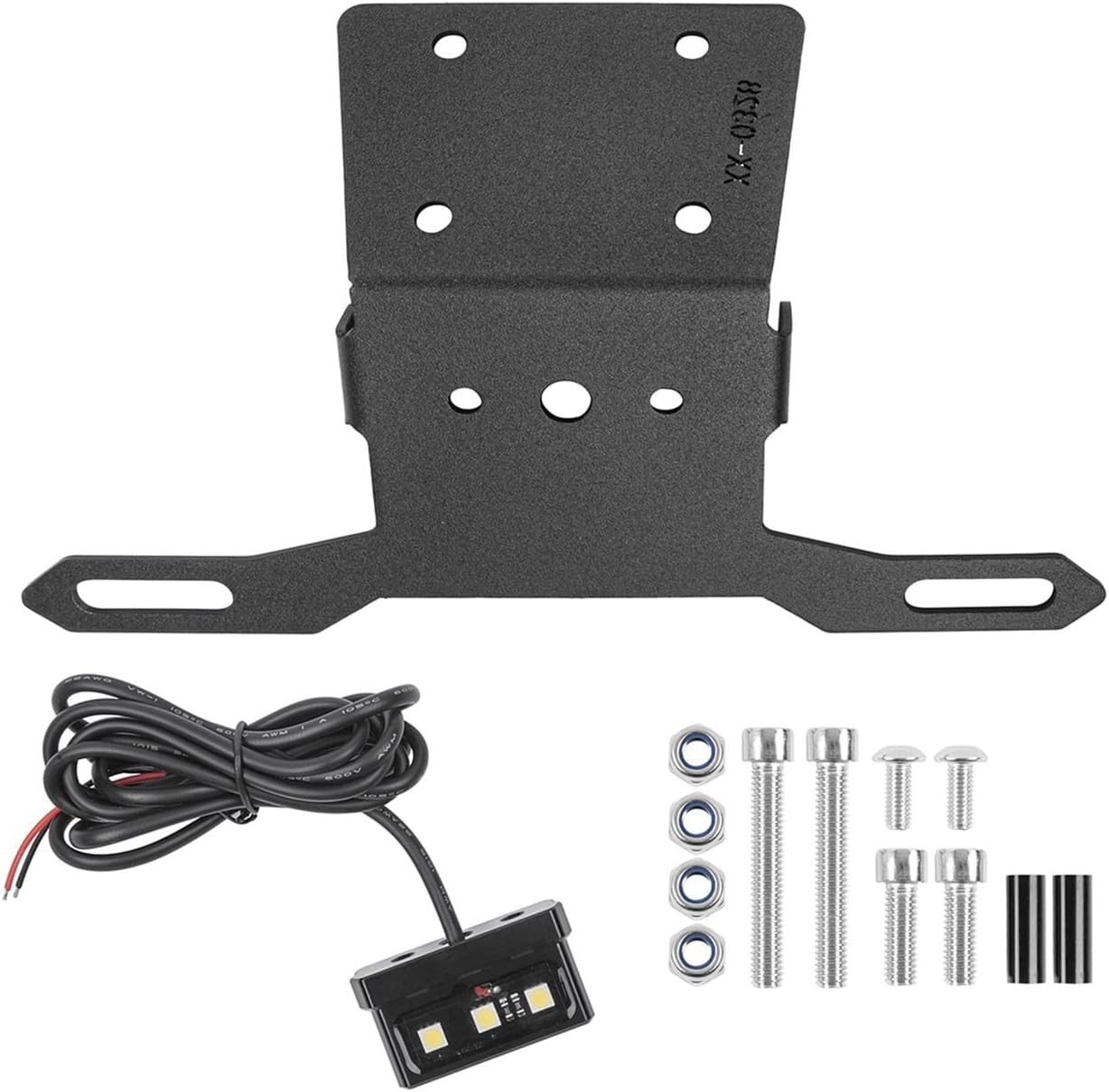 Side License Plate Holder Motorcycle Accessories Short License Rear Plate Tail Bracket License Plate Frame for CBR150R 2016-2020