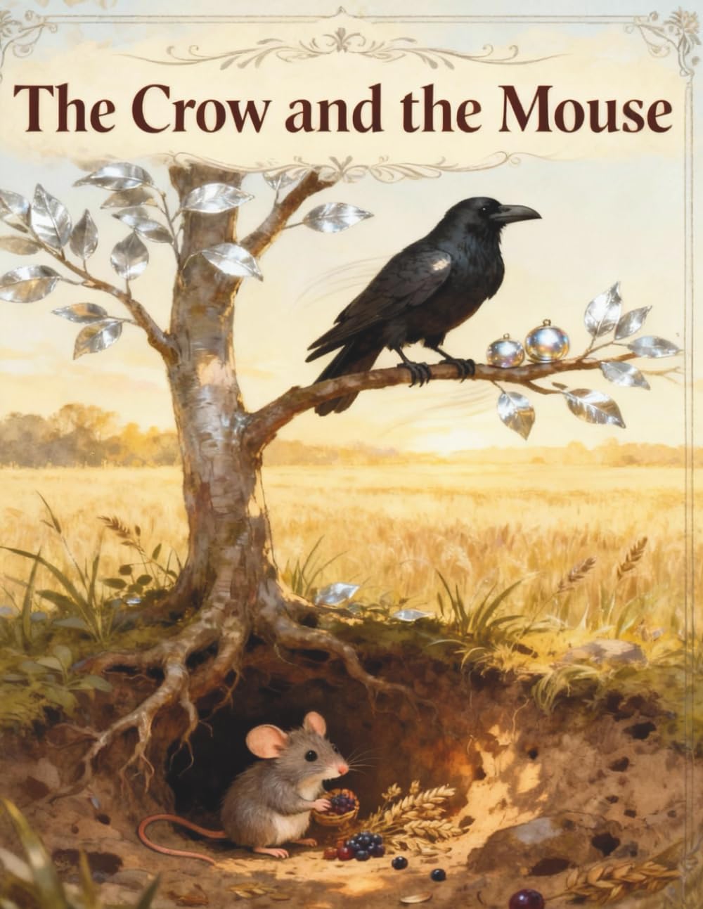 The Crow and the Mouse: A Heartwarming Tale of Friendship for Kids Ages 4–8 (“Little Wisdom Stories: Animal Fables Retold”)