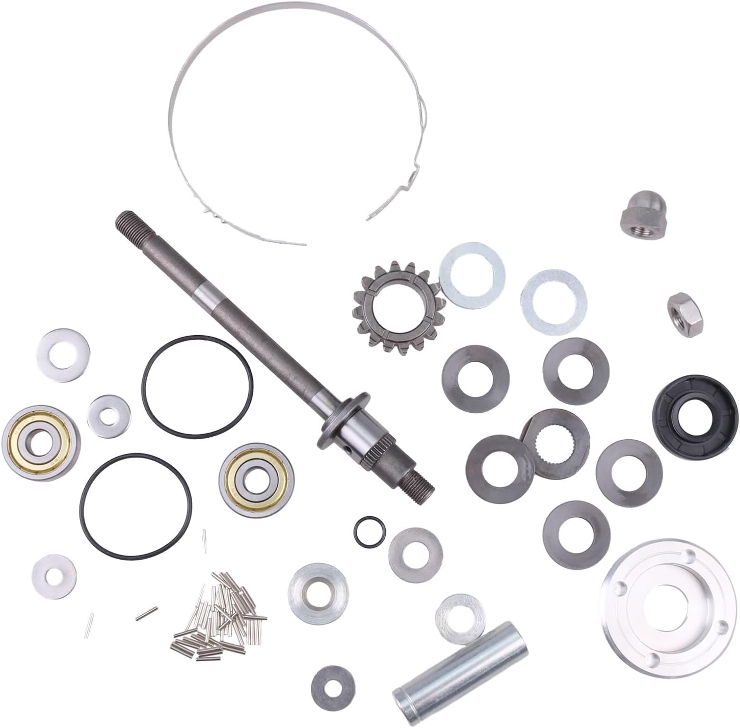 HOLDWELL 16 Tooth Supercharger Rebuild Kit 420881946 420881102 420881101 Compatible with Sea-Doo 215 255 260 HP WAKE PRO RXT RXP GTX 4Tec LTD SC GTX GTR Speedster Utopia Challenger SP Islandia