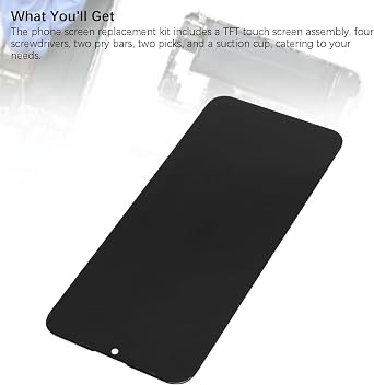Spark 6 Go KE5 Screen Replacement, Premium TFT Touch Screen Digitizer Assembly with Repair Tools for Spark 6 Go KE5 Smartphone