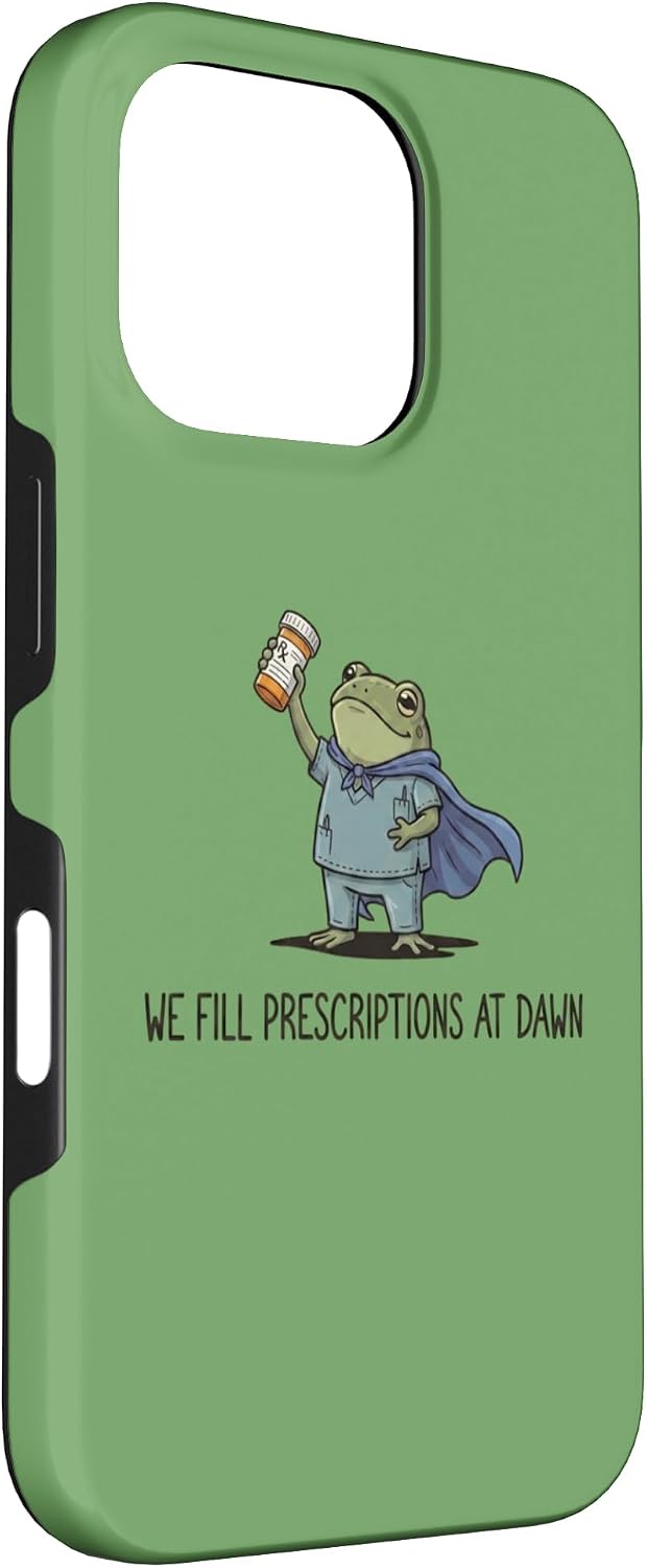 Pharmacy Week, Funny Pharmacist, Pharm Tech, Fill At Dawn Case for iPhone 16 Pro image 3
