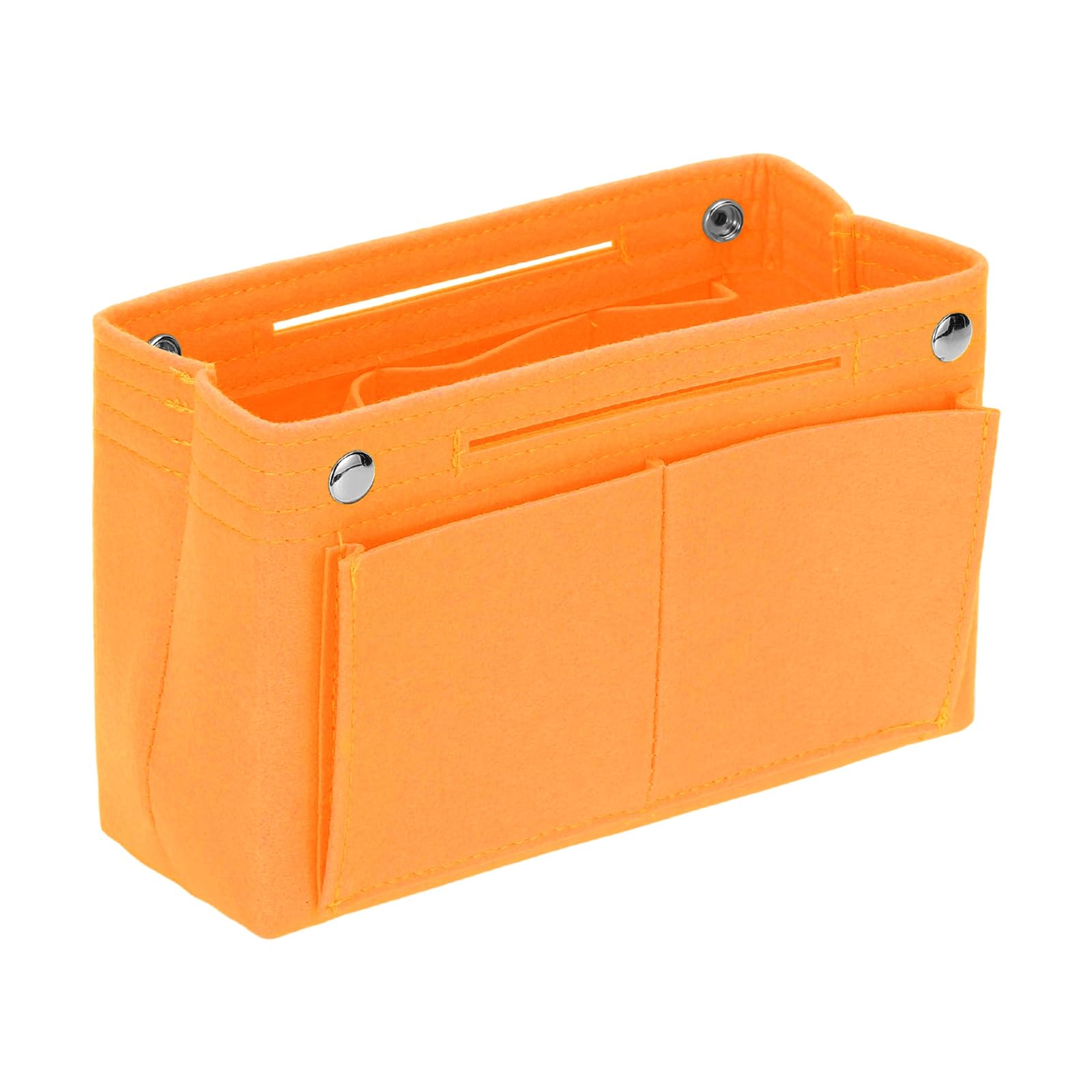 Organiseur de sac à main en feutre uxcell 17x9,9cm avec boutons-pression
