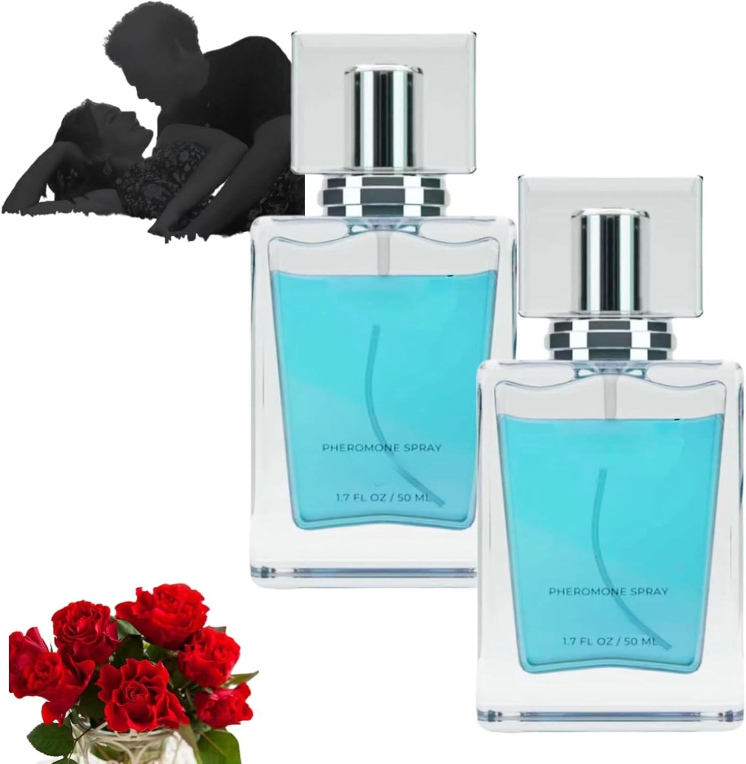 Cupids Cologne for Men,Cupids Pheromone Cologne For Men,Lure Her Fragrances For Men,Cupids Hypnosis Cologne For Men Pheromone Infused,for Valentine’s Day Gift (2 PCS)