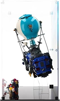 Display Case compatible with LEGO Fortnite 77073 Battle Bus