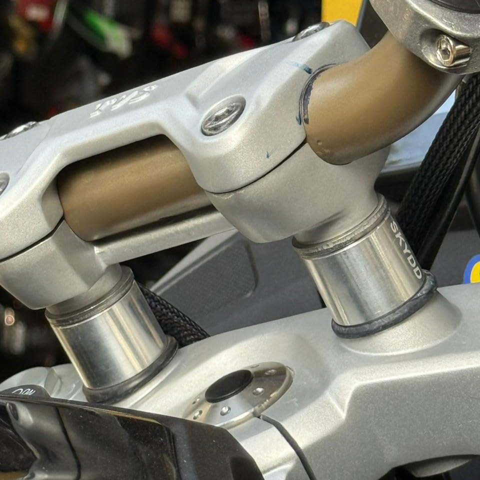 Handlebar Risers for RTX 300 | for TVS RTX 300 | 1.5 Inch Height | SKYDD-image-11