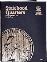 Vista 8 de Whitman Tablero Compacto para Coleccionista de Monedas - Mapa de Monedas de Estados Unidos, Serie de Cuartos de Moneda de 1999 – 2009 incluyendo DC