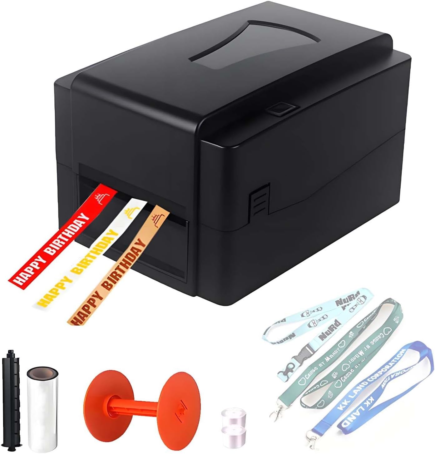 Planmaker Ribbon Digital Ribbon Printer with Holder+USB/APP - 20-108mm Width Ribbons ...