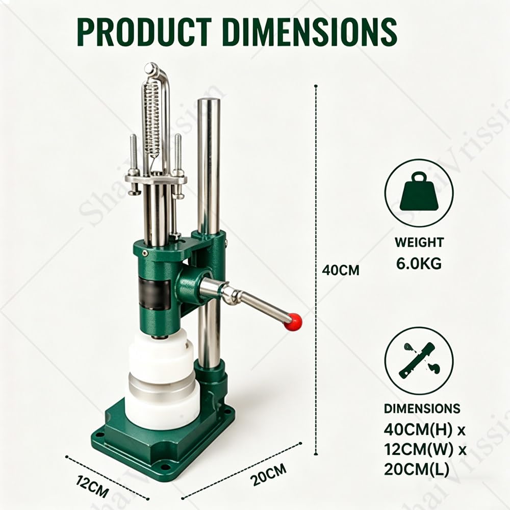 Máquina de tarta de huevo, máquina de prensa de tartas, herramienta multifuncional para formar masa, ahorro de espacio, grosor uniforme, adecuada para uso doméstico, horneado comercial y fabricación