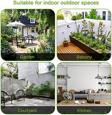 unho Vertical Raised Garden Bed, 3 Tier Raised Growing Planter Wooden Planter Box Herb Planter Ladder Stand Elevated Garden Veg Planters for Herbs Vegetables Flower Gardening Indoor Outdoor